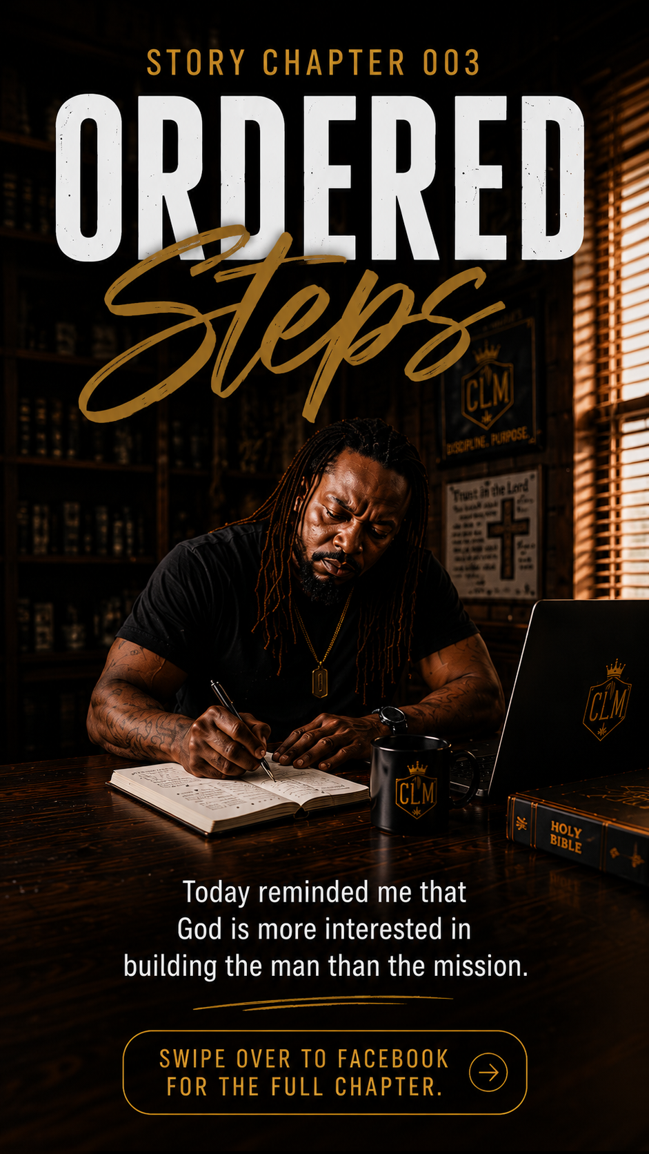 Original public visual for Story Chapter 003, Ordered Steps